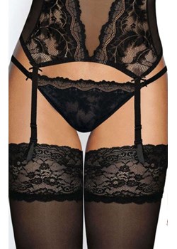 Czarne stringi damskie Olivia S-3108/4, Kolor czarny, Rozmiar 36, Mat ze sklepu Intymna w kategorii Majtki damskie - zdjęcie 184136675