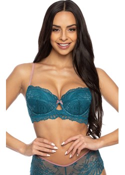 Biustonosz push-up Sybilla M-3525/11, Kolor turkusowy, Rozmiar 80E, Mat ze sklepu Intymna w kategorii Biustonosze - zdjęcie 184136749