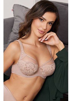 Biustonosz miękki soft plunge mocca Jasmin 19150, Kolor mocca, Rozmiar 100C, Mediolano ze sklepu Intymna w kategorii Biustonosze - zdjęcie 184137157