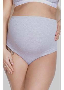 Bawełniane szare ciążowe figi damskie Mama Belly, Kolor szary (grey), Rozmiar S, Mitex ze sklepu Intymna w kategorii Bielizna ciążowa - zdjęcie 184137717