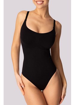Mona body damskie modelujące czarne Shapewear, Kolor czarny, Rozmiar S/M, Mona ze sklepu Intymna w kategorii Body damskie - zdjęcie 184139186