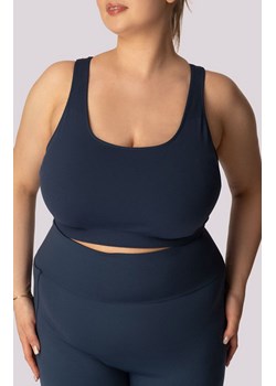 Mona top damski granatowy Base Plus Size, Kolor granatowy, Rozmiar 2XL, Mona ze sklepu Intymna w kategorii Biustonosze - zdjęcie 184139387