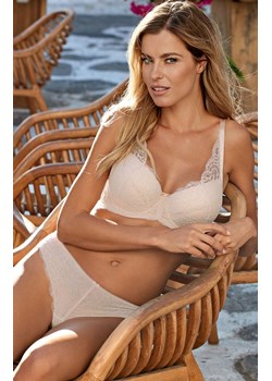 Biustonosz push-up cappuccino Anastasia, Kolor cappuccino, Rozmiar 65D, Mefemi ze sklepu Intymna w kategorii Biustonosze - zdjęcie 184139759