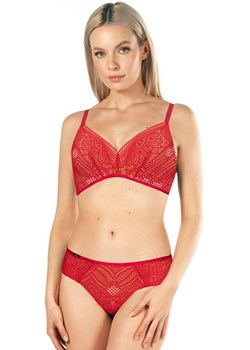 Biustonosz double super push-up bez fiszbin Desire, Kolor czerwony, Rozmiar 65E, Mefemi ze sklepu Intymna w kategorii Biustonosze - zdjęcie 184139948