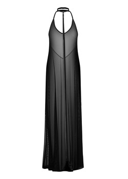 Exquisite długa transparentna sukienka Nuites by Obsessive, Kolor czarny, Rozmiar L/XL, Exquisite ze sklepu Intymna w kategorii Koszule nocne - zdjęcie 184142418