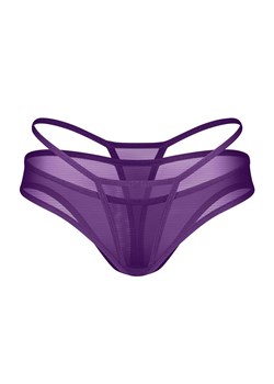 Exquisite fioletowe figi damskie MP Violet by Obsessive, Kolor fioletowy, Rozmiar 2XL/3XL, Exquisite ze sklepu Intymna w kategorii Majtki damskie - zdjęcie 184142958