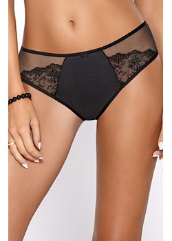 Cynthia klasyczne figi damskie czarne, Kolor czarny, Rozmiar S, PariPari Lingerie ze sklepu Intymna w kategorii Majtki damskie - zdjęcie 184143356