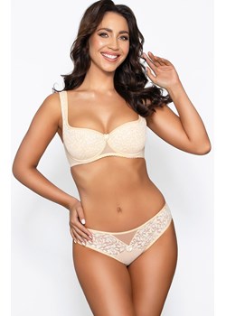 Beżowy biustonosz push-up Sylvie, Kolor beżowy, Rozmiar 65C, PariPari Lingerie ze sklepu Intymna w kategorii Biustonosze - zdjęcie 184143517