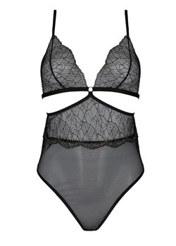 Amberly body koronkowe, Kolor czarny, Rozmiar L/XL, Passion ze sklepu Intymna w kategorii Body damskie - zdjęcie 184143599