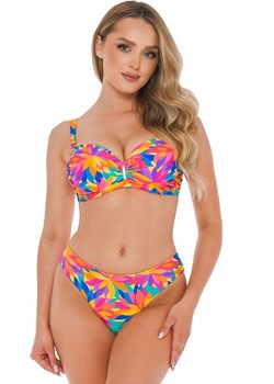 Dwuczęściowy strój kąpielowy Self S 730 V1CP5 Capri 5 z odpinanymi ramiączkami, Kolor multicolour, Rozmiar 36C/S, Self ze sklepu Intymna w kategorii Stroje kąpielowe - zdjęcie 184146667