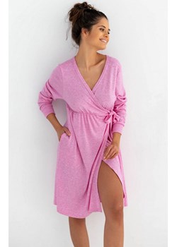 Szlafrok Pinkey Pink, Kolor różowy, Rozmiar S/M, SENSIS ze sklepu Intymna w kategorii Szlafroki damskie - zdjęcie 184147319