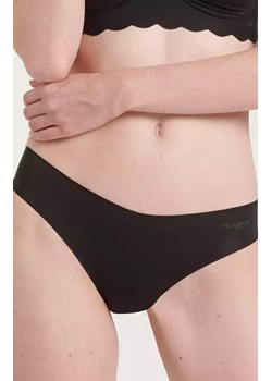 Sloggi stringi czarne dwupak Zero Microfibre 2.0 Hipstring 2P 10214636, Kolor czarny, Rozmiar M, Sloggi ze sklepu Intymna w kategorii Majtki damskie - zdjęcie 184148677