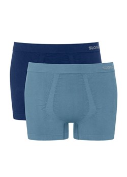 Sloggi 2-pak bokserki męskie GO Smooth Short 10219615-V003, Kolor multicolour, Rozmiar L, Sloggi ze sklepu Intymna w kategorii Majtki męskie - zdjęcie 184148797