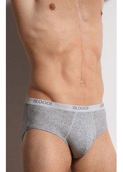 Sloggi Men Basic Midi slipy 10004712, Kolor szary, Rozmiar L, Sloggi ze sklepu Intymna w kategorii Majtki męskie - zdjęcie 184148826
