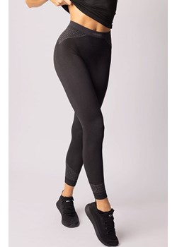 Legginsy damskie czarno-szare Breeze, Kolor czarno-szary, Rozmiar L, Spaio ze sklepu Intymna w kategorii Spodnie damskie - zdjęcie 184149045