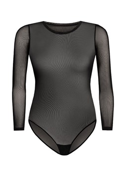 Czarne siateczkowe body przezroczyste Ero 2406, Kolor czarny, Rozmiar L, Teyli ze sklepu Intymna w kategorii Body damskie - zdjęcie 184149965