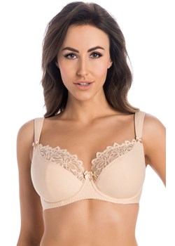 Eco Exclusive biustonosz semi-soft 207, Kolor beżowy, Rozmiar 100B, Teyli ze sklepu Intymna w kategorii Biustonosze - zdjęcie 184150196