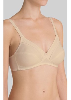 Triumph miękki biustonosz soft bez fiszbin Cotton Classic Stretch N 10003320, Kolor cielisty, Rozmiar 75B, Triumph ze sklepu Intymna w kategorii Biustonosze - zdjęcie 184150537