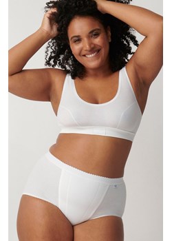 Sloggi Control Maxi wysokie białe figi damskie plus size 10005203, Kolor biały, Rozmiar 38, Sloggi ze sklepu Intymna w kategorii Majtki damskie - zdjęcie 184150565