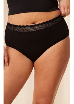 Triumph figi damskie z wysokim stanem czarne Feel of Modal 10214399, Kolor czarny, Rozmiar L, Triumph ze sklepu Intymna w kategorii Majtki damskie - zdjęcie 184151527