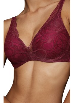 Triumph biustonosz push-up Body Make-Up Illusion Lace WP 10219710-00EW, Kolor bordowy, Rozmiar 85F, Triumph ze sklepu Intymna w kategorii Biustonosze - zdjęcie 184152288