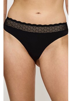 Triumph stringi damskie Feel of Modal String 10219764-0004, Kolor czarny, Rozmiar L, Triumph ze sklepu Intymna w kategorii Majtki damskie - zdjęcie 184152377