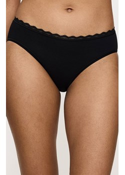 Triumph figi damskie tai Feel Of Cotton 10224973-0004, Kolor czarny, Rozmiar 36, Triumph ze sklepu Intymna w kategorii Majtki damskie - zdjęcie 184152866