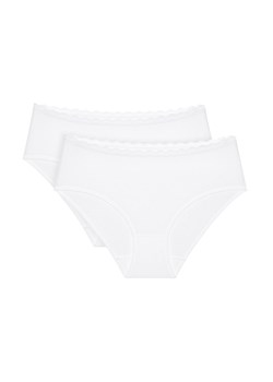 Triumph 2-pack figi damskie Feel Of Cotton 10225011-0003, Kolor biały, Rozmiar 36, Triumph ze sklepu Intymna w kategorii Majtki damskie - zdjęcie 184152887