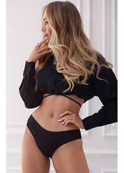 Floppy soft figi damskie, Kolor czarny, Rozmiar S, Wol-bar ze sklepu Intymna w kategorii Majtki damskie - zdjęcie 184155009