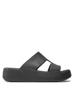 Crocs Klapki Getaway Platform H-Strap 209409 Czarny ze sklepu MODIVO w kategorii Klapki damskie - zdjęcie 184155407