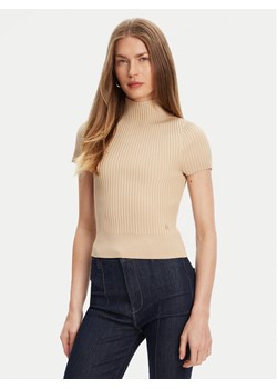Guess Sweter W5YR04 Z0040 Beżowy Regular Fit ze sklepu MODIVO w kategorii Swetry damskie - zdjęcie 184155436