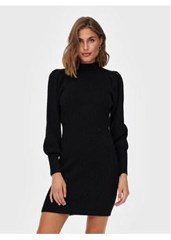 ONLY Sukienka dzianinowa Katia 15232502 Czarny Comfort Fit ze sklepu MODIVO w kategorii Sukienki - zdjęcie 184155456