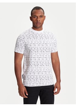 KARL LAGERFELD T-Shirt 755040 553225 Biały Regular Fit ze sklepu MODIVO w kategorii T-shirty męskie - zdjęcie 184155467