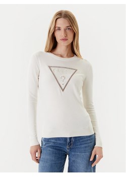 Guess Sweter W5YR23 Z2NQ2 Écru Regular Fit ze sklepu MODIVO w kategorii Swetry damskie - zdjęcie 184155469