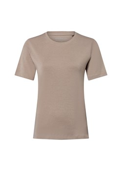 brookshire T-shirt damski Kobiety Bawełna błotnisty jednolity ze sklepu vangraaf w kategorii Bluzki damskie - zdjęcie 184156288