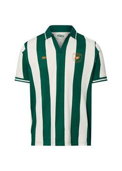 Finshley & Harding London Męska koszulka polo - Hector Mężczyźni Bawełna jodłowy w paski ze sklepu vangraaf w kategorii T-shirty męskie - zdjęcie 184156306