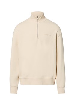 Tommy Jeans Męski niszczyciel potu Mężczyźni Materiał dresowy piaskowy jednolity ze sklepu vangraaf w kategorii Bluzy męskie - zdjęcie 184156319