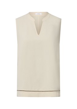 Opus Bluzka damska z lnem - Faribica Kobiety wiskoza écru jednolity ze sklepu vangraaf w kategorii Bluzki damskie - zdjęcie 184156375