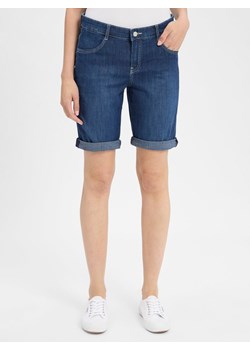 MAC Dżinsowe bermudy - czyste na lato Kobiety dark stone jednolity ze sklepu vangraaf w kategorii Szorty - zdjęcie 184156438
