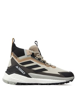 Trekkingi adidas Terrex Free Hiker GORE-TEX Hiking 2.0 IE5128 Beżowy ze sklepu eobuwie.pl w kategorii Buty sportowe męskie - zdjęcie 184158219