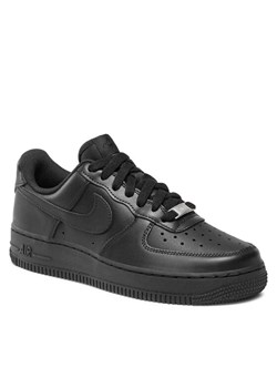 Sneakersy Nike Air Force 1 '07 DD8959 001 Czarny ze sklepu eobuwie.pl w kategorii Buty sportowe damskie - zdjęcie 184158239