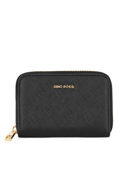 Portfel Gino Rossi QYL0021 Czarny ze sklepu eobuwie.pl w kategorii Portfele damskie - zdjęcie 184158249