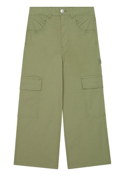 United Colors Of Benetton Spodnie materiałowe 4L2VCE040 Zielony Wide Leg ze sklepu MODIVO w kategorii Spodnie dziewczęce - zdjęcie 184158419
