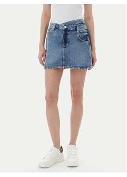 Guess Spódnica jeansowa W5YD1C D5QKB Granatowy Regular Fit ze sklepu MODIVO w kategorii Spódnice - zdjęcie 184158436