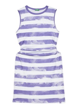 United Colors Of Benetton Sukienka letnia 3SL3CV013 Fioletowy Regular Fit ze sklepu MODIVO w kategorii Sukienki dziewczęce - zdjęcie 184158465