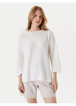 United Colors Of Benetton Sweter 115GD10CT Biały Boxy Fit ze sklepu MODIVO w kategorii Swetry damskie - zdjęcie 184158475