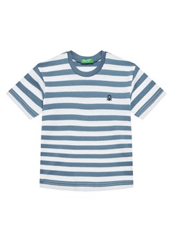 United Colors Of Benetton T-Shirt 3FHXG10HR Niebieski Regular Fit ze sklepu MODIVO w kategorii T-shirty chłopięce - zdjęcie 184158496