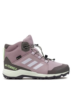adidas Trekkingi Terrex Mid GORE-TEX Hiking ID3328 Fioletowy - id: 0000303460365 - marki adidas - 184158515 adidas Trekkingi Terrex Mid GORE-TEX Hiking ID3328 Fioletowy ze sklepu MODIVO w kategorii Buty trekkingowe dziecięce - zdjęcie 184158515