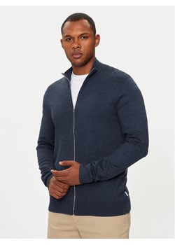 Lindbergh Sweter 30-800143 Granatowy Slim Fit ze sklepu MODIVO w kategorii Swetry męskie - zdjęcie 184158525