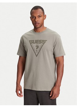 Guess T-Shirt Z4BI02 I3Z14 Zielony Regular Fit ze sklepu MODIVO w kategorii T-shirty męskie - zdjęcie 184158559